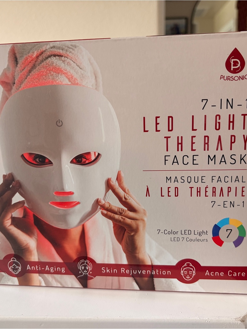 LED Light Therapy Face Mask